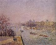 Camille Pissarro early in the Louvre oil painting reproduction